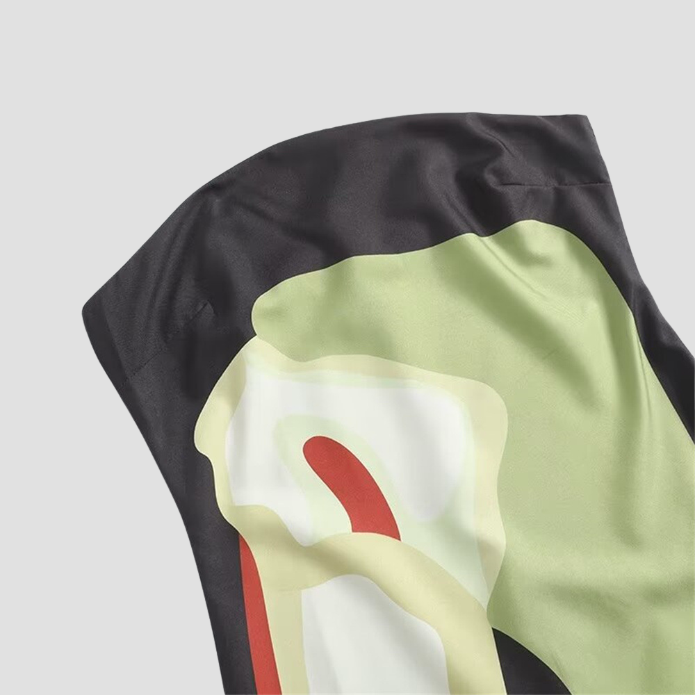 Badhie | Women’s Strapless Maxi Floral Dress