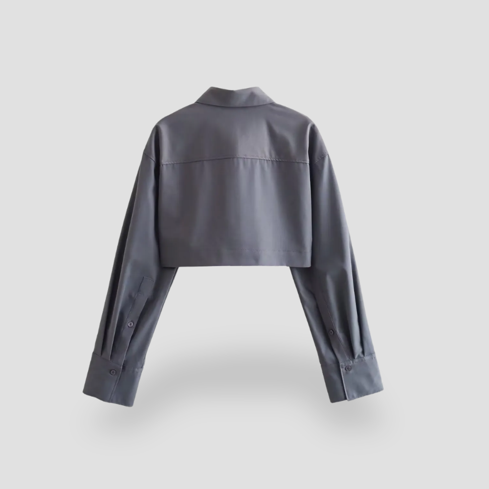 Badhie | Women's Urban Utility Cropped Zip Jacket