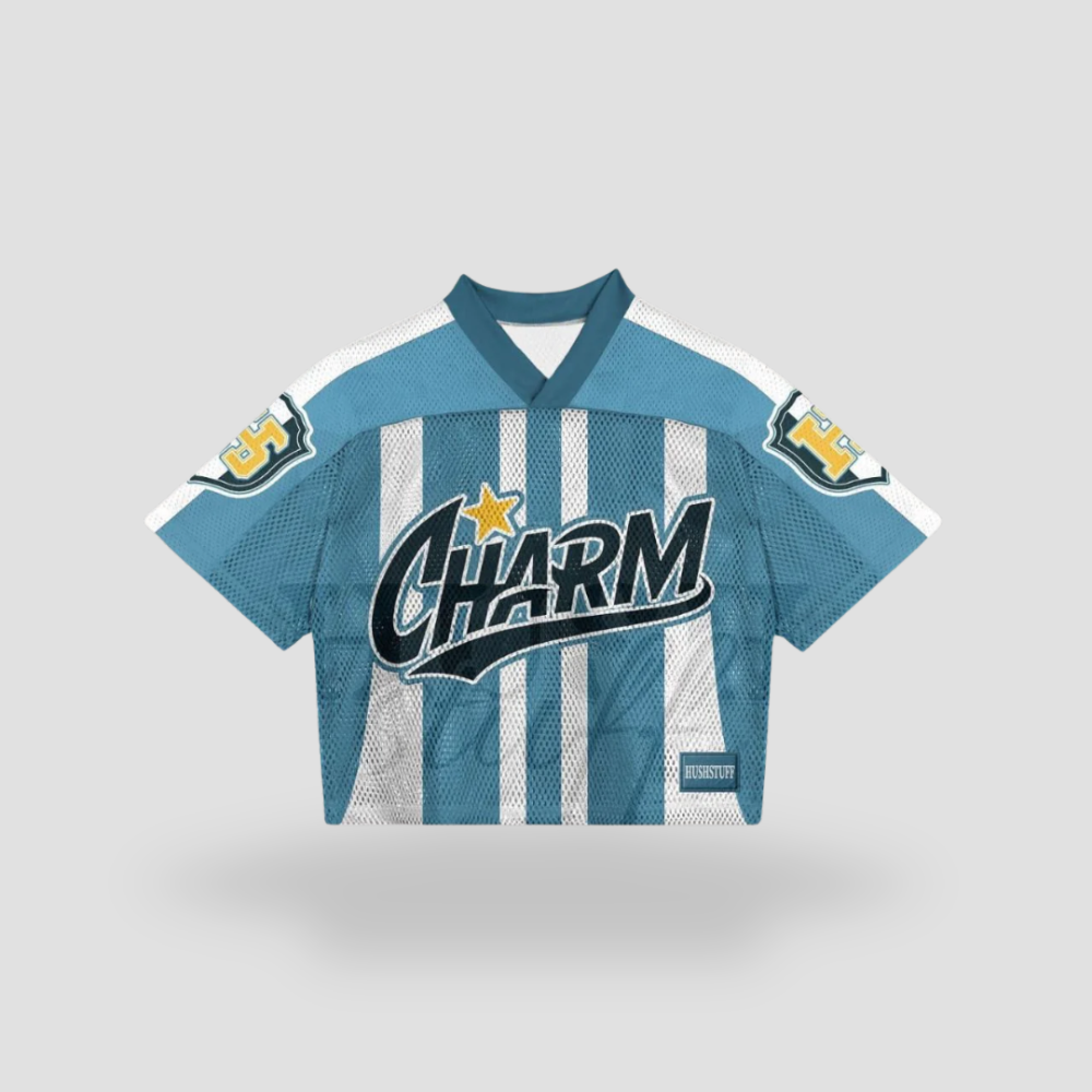 Badhie | Women’s Graphic Mesh Jersey Top