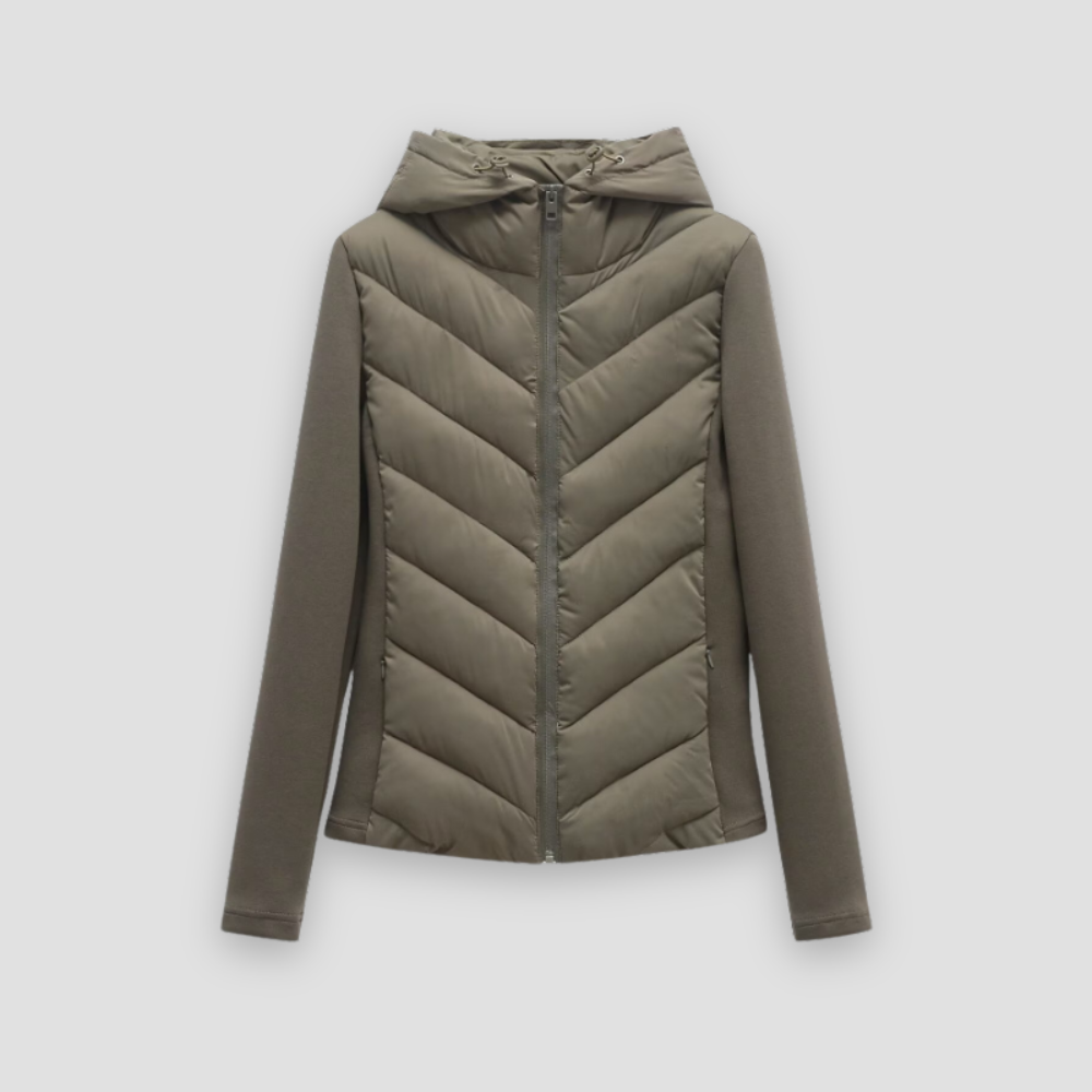 Badhie | Women’s Elegant Lightweight Hooded Puffer Jacket