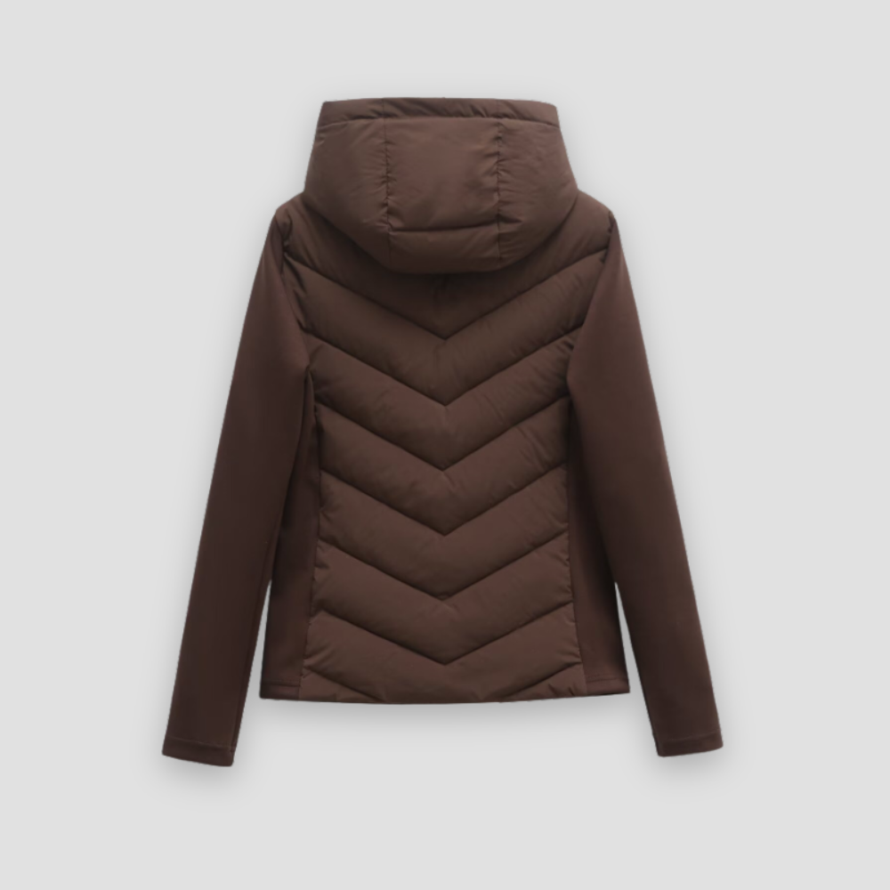 Badhie | Women’s Elegant Lightweight Hooded Puffer Jacket