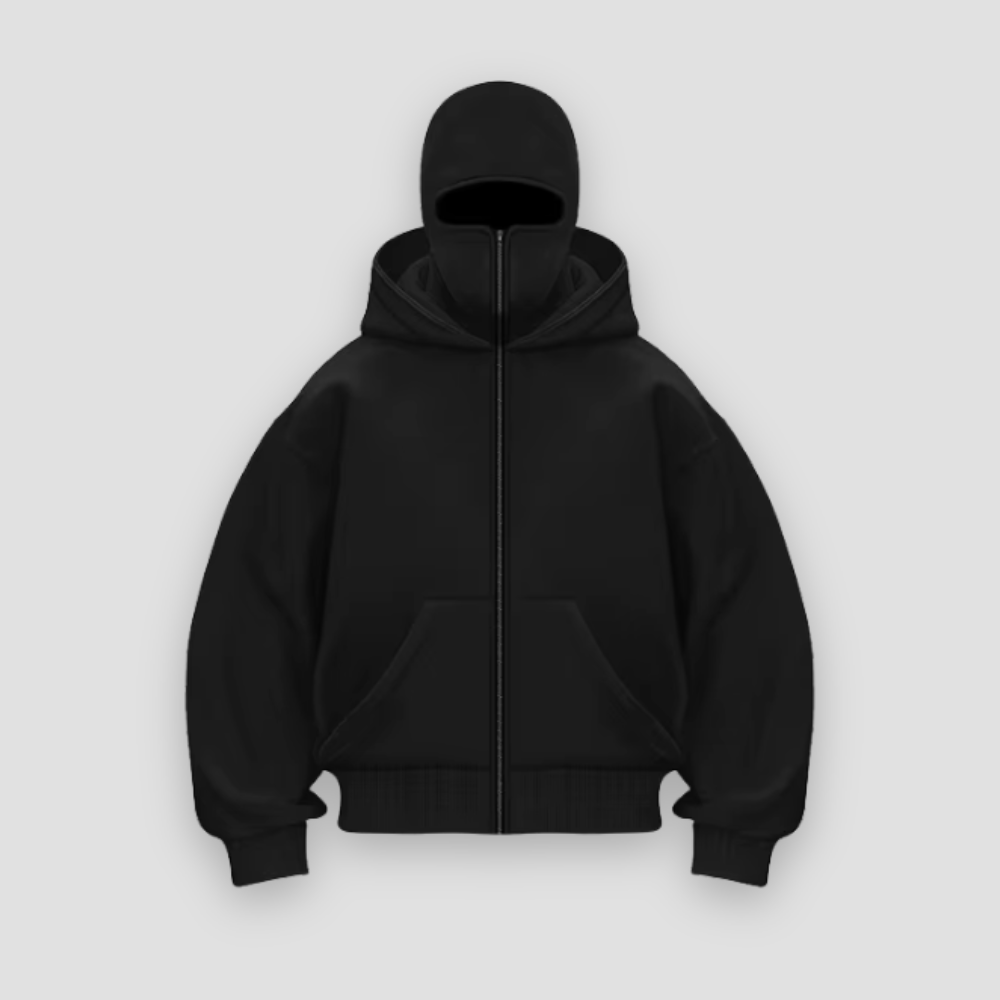Badhie | Women’s Full-Face Oversized Zip Hoodie