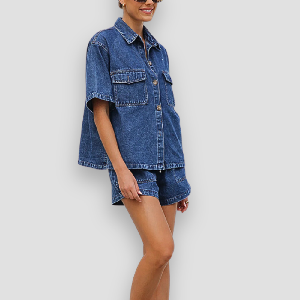 Badhie | Women's Everyday Denim Two-Piece Set