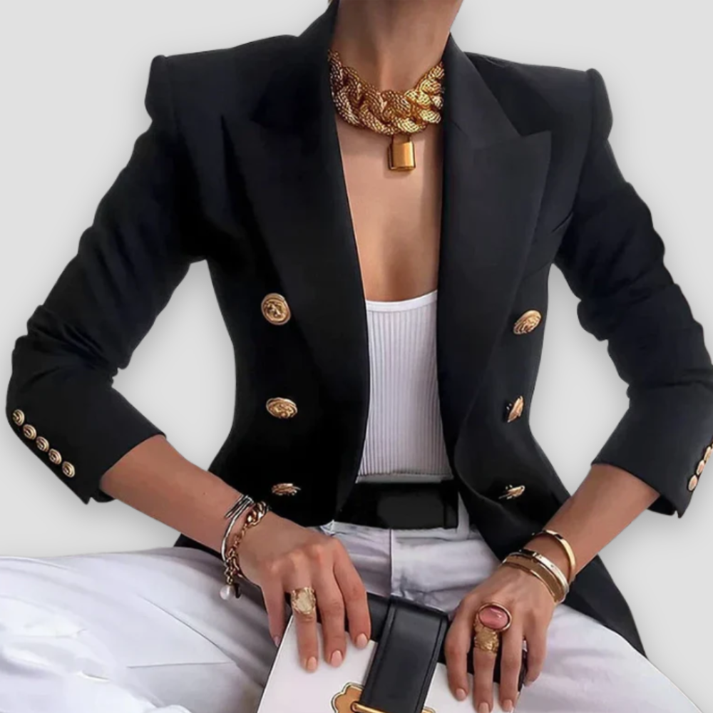 Badhie | Women’s Double-Breasted Power Blazer