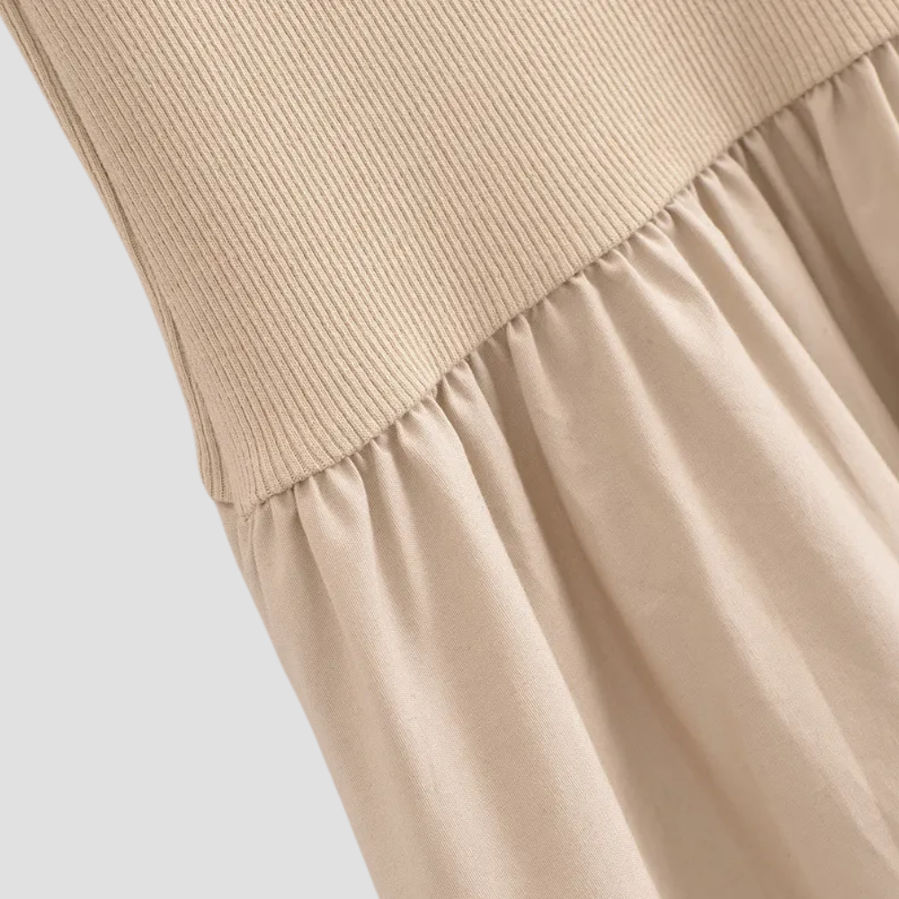 Badhie | Women's Two-Tone Tank Maxi Dress