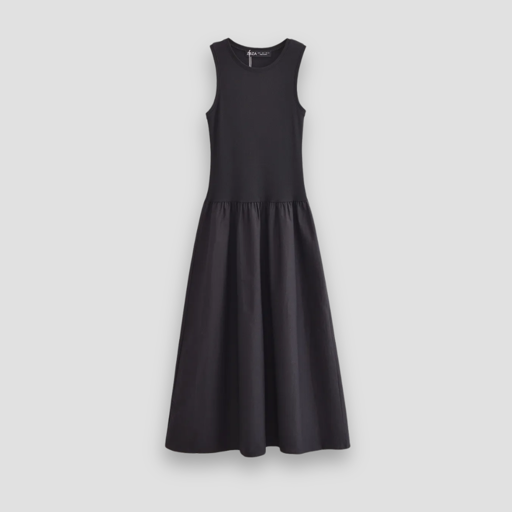 Badhie | Women's Two-Tone Tank Maxi Dress