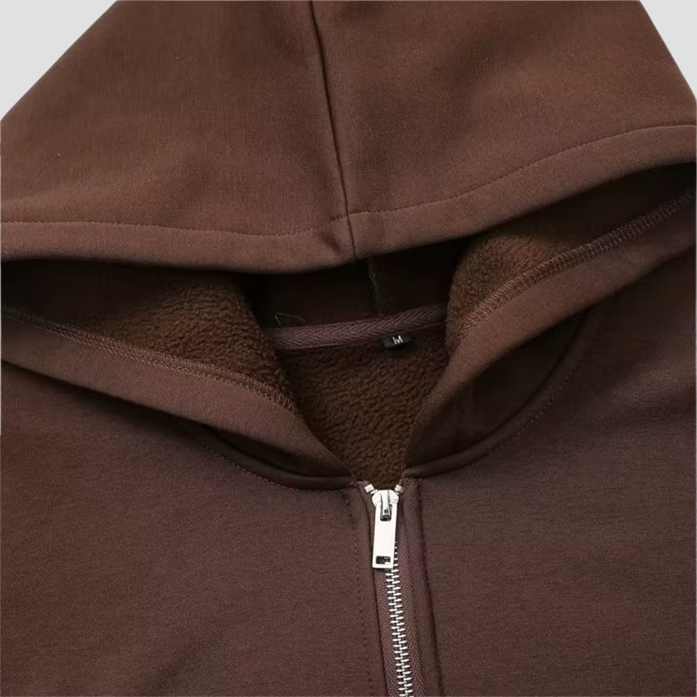 Badhie | Women’s Relaxed Zip-Up Hoodie & Wide-Leg Lounge Pants Set