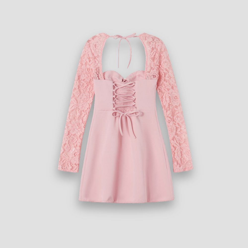 Badhie | Women's Lace Mini Elegant Dress