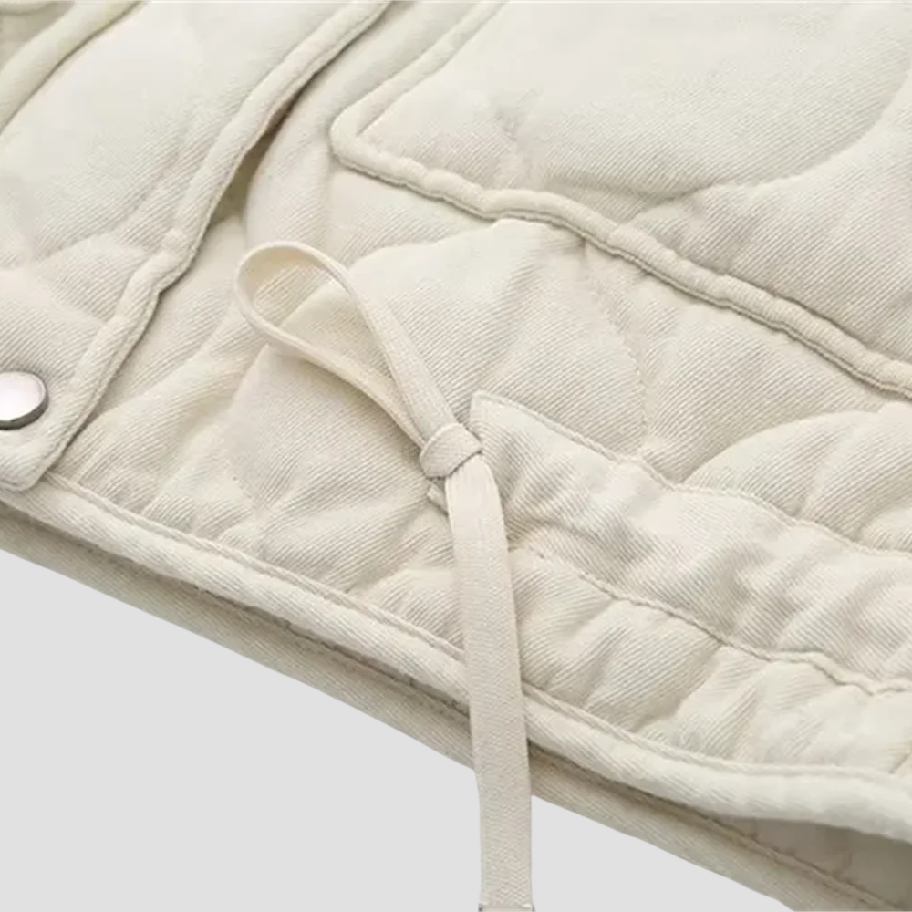 Badhie | Women’s Winter Puffer Jacket Quilted Utility Vest