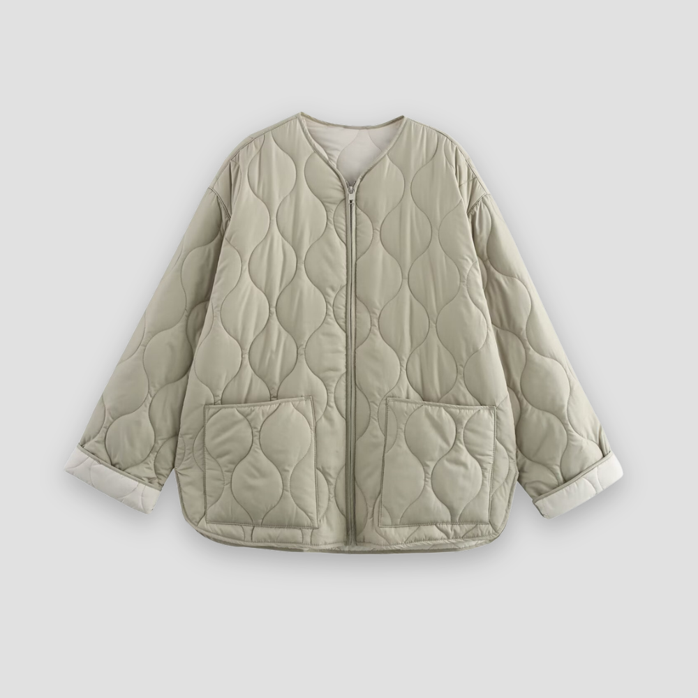 Badhie | Women’s Winter Parka Jacket Quilted Zip Puffer