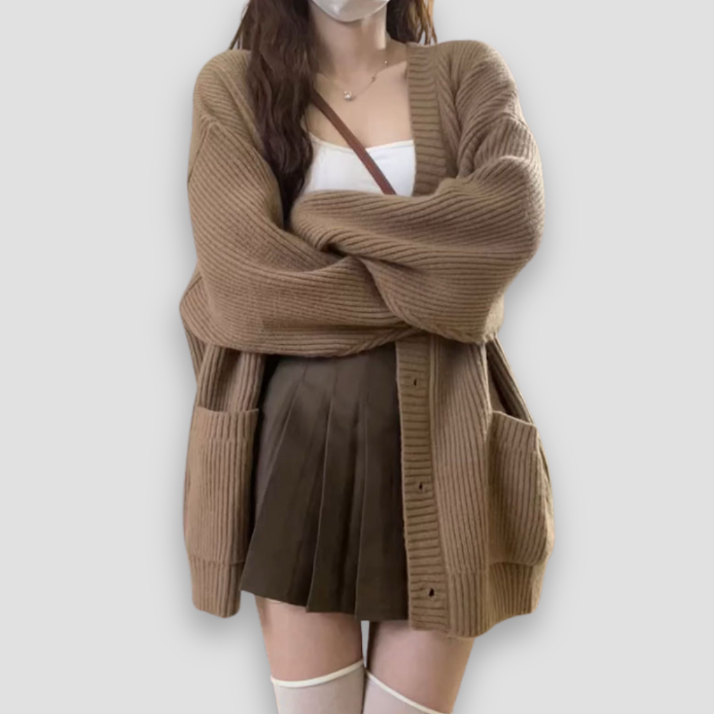 Badhie | Women’s Oversized Cozy Knit Cardigan