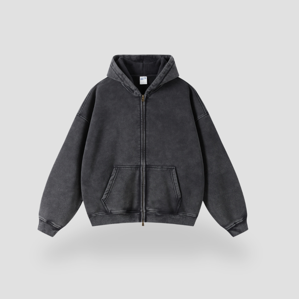 Badhie | Women's Essential Zip Fleece Hoodie