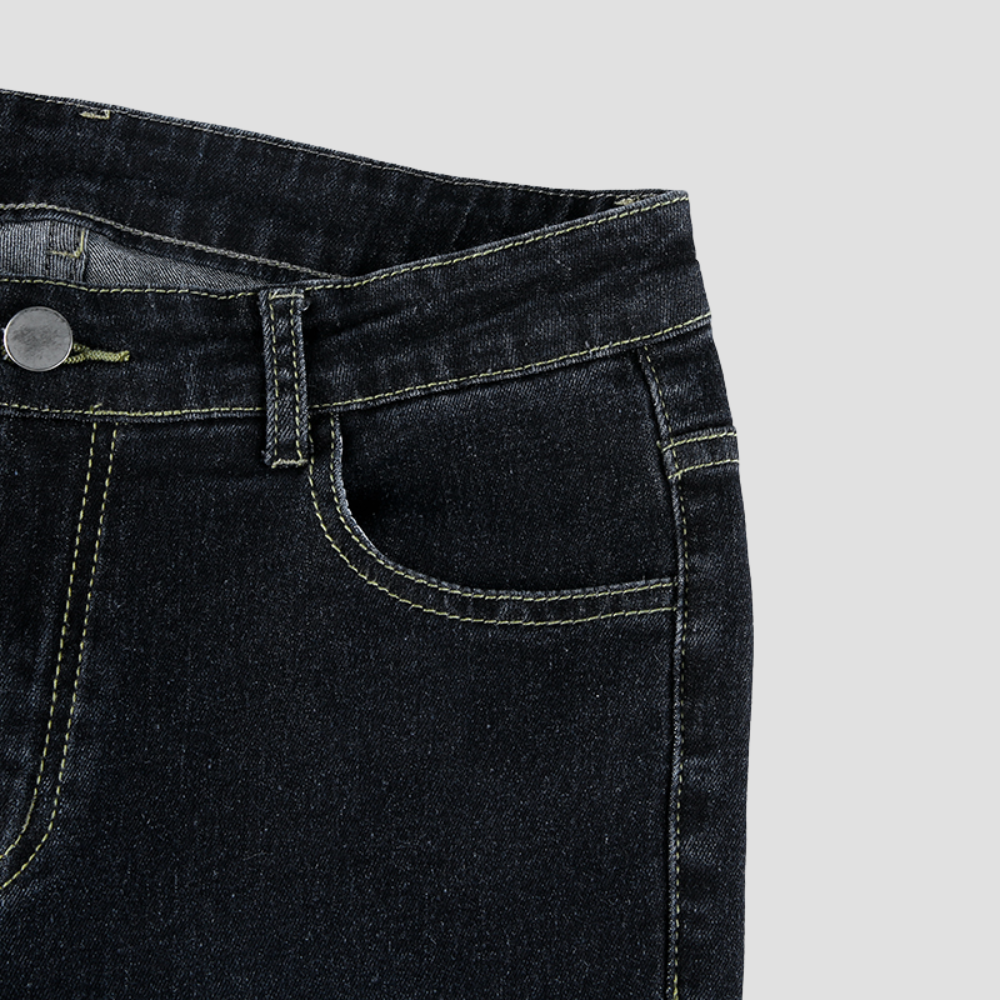 Badhie | Women's Vintage Low Rise Flared Jeans