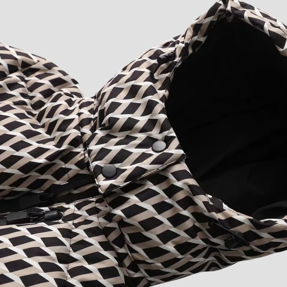 Badhie | Women’s Winter Jacket Belted Puffer Parka