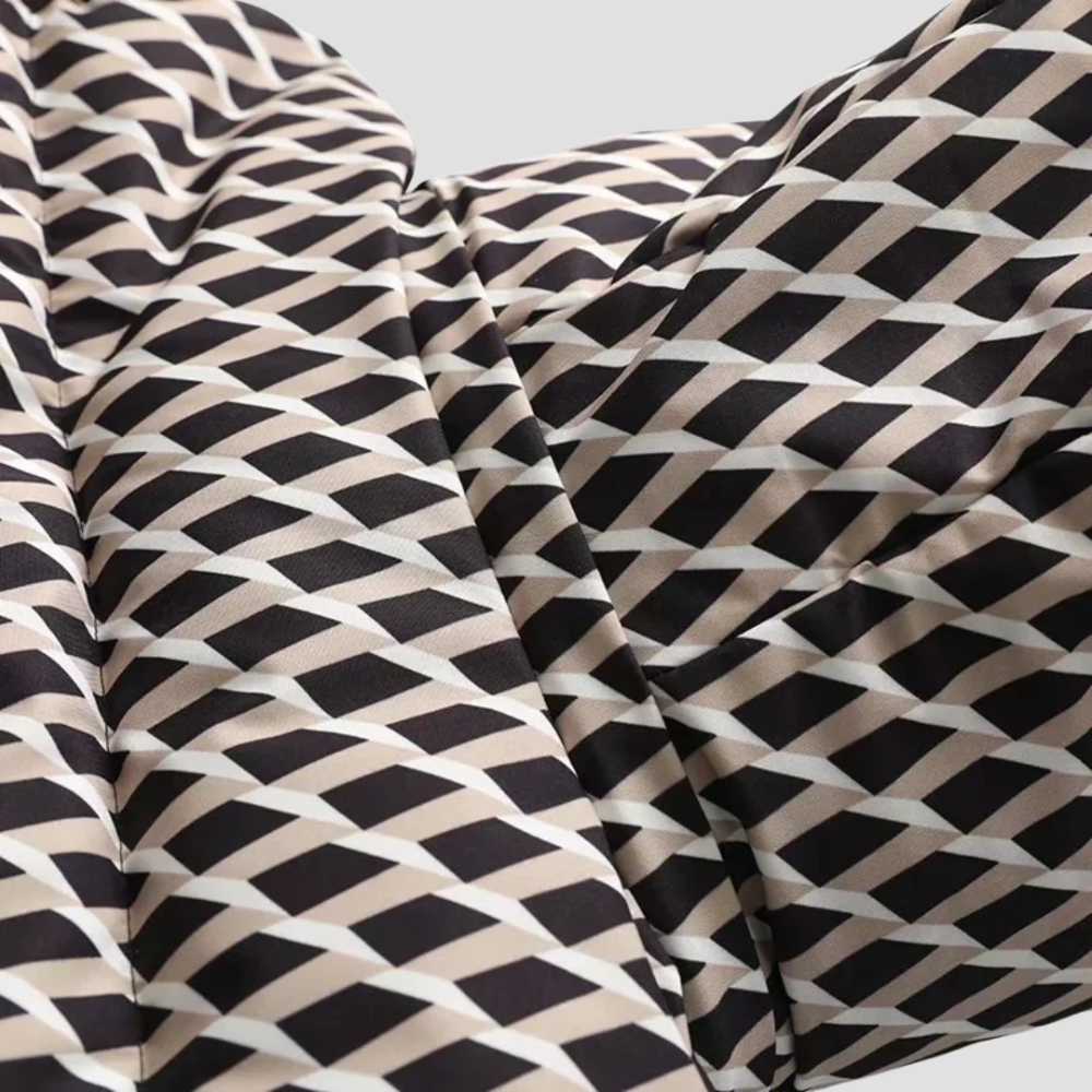 Badhie | Women’s Winter Jacket Belted Puffer Parka