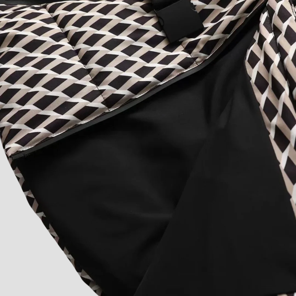 Badhie | Women’s Winter Jacket Belted Puffer Parka