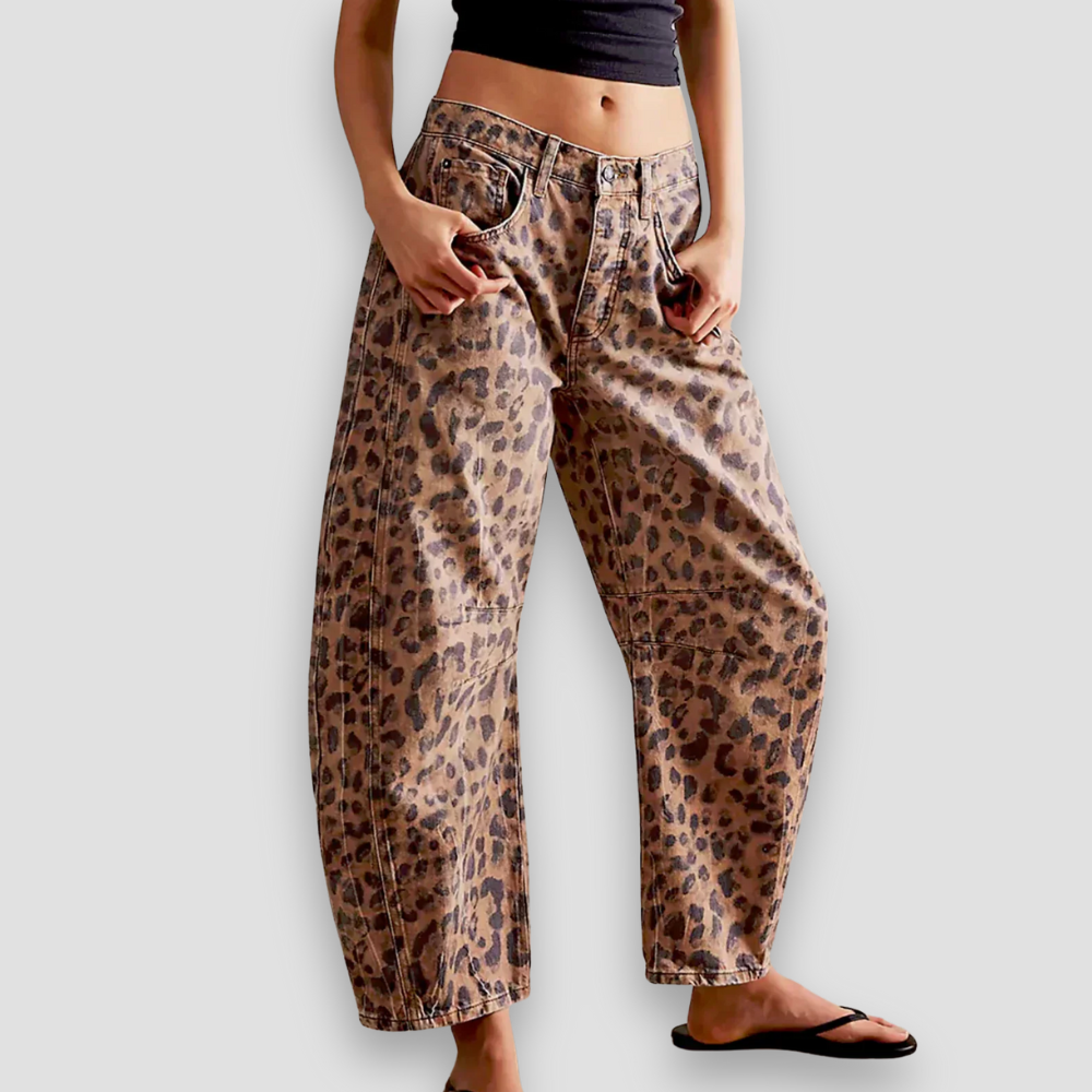 Badhie | Women’s Vintage Wide-Leg Denim Jeans