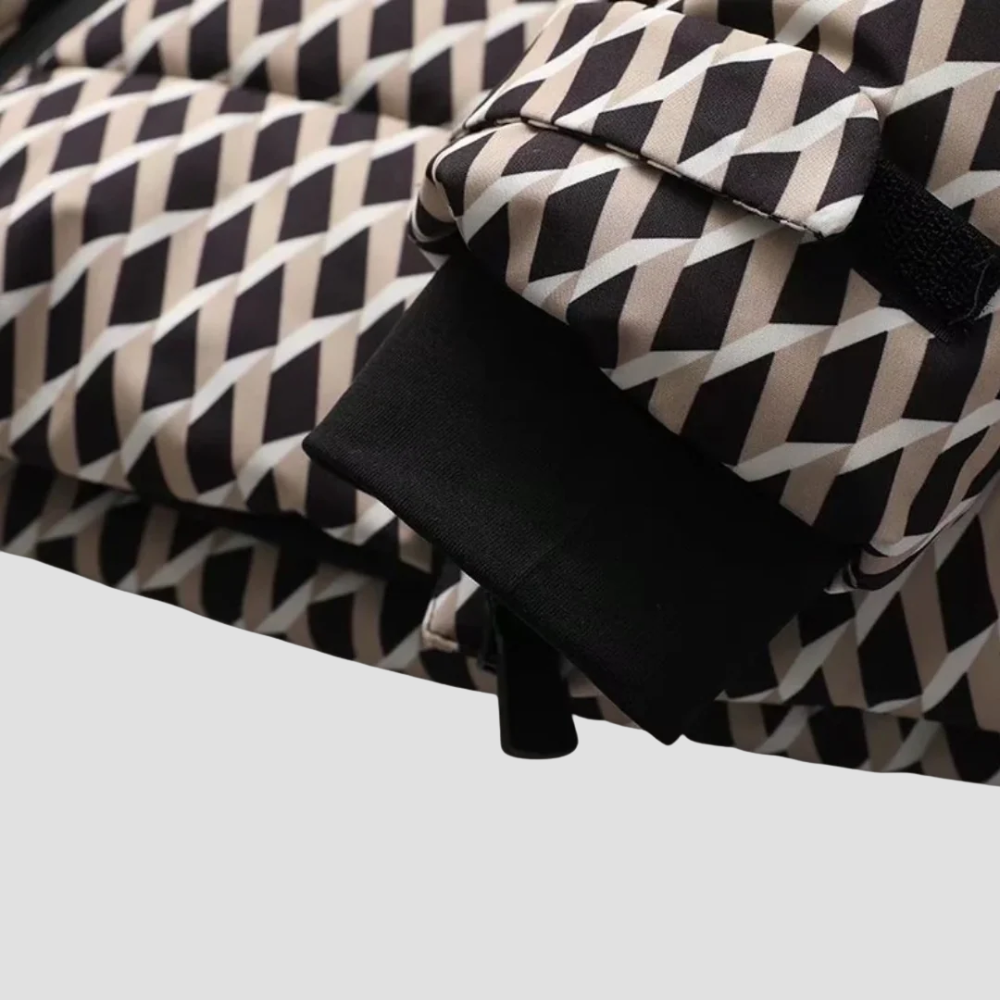 Badhie | Women’s Winter Jacket Belted Puffer Parka