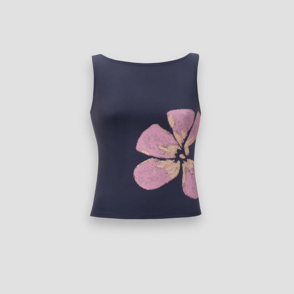 Badhie | Women's Floral Print Sleeveless Tank Top