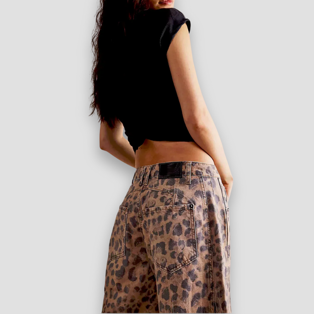 Badhie | Women’s Vintage Wide-Leg Denim Jeans