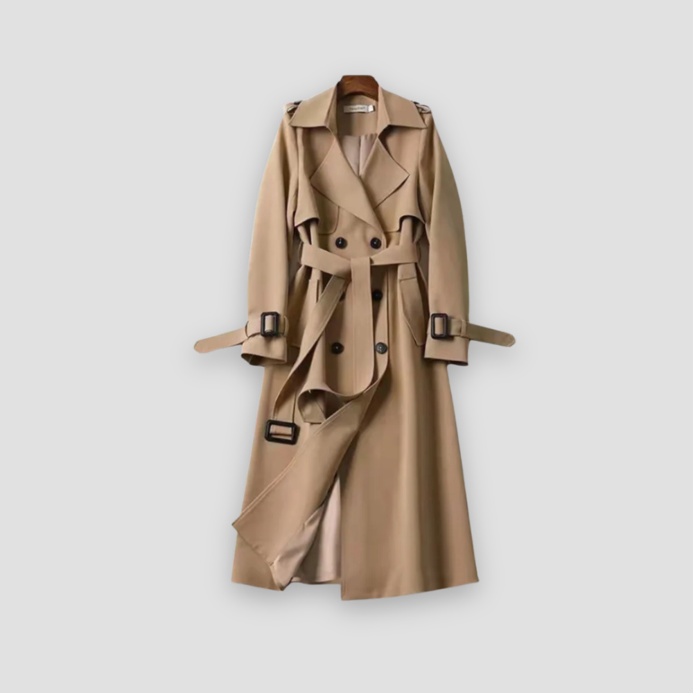 Badhie | Women’s Winter Jacket Classic Trench Coat