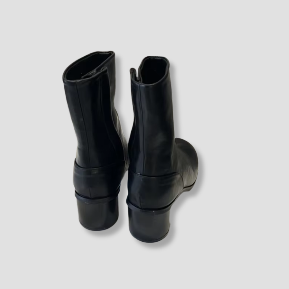 Badhie | Women’s Suede Split-Toe Ankle Boots