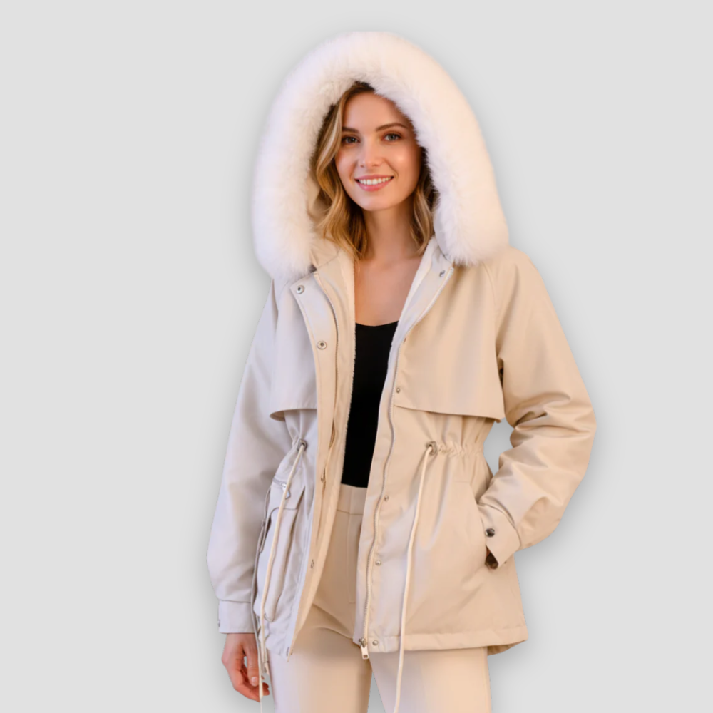 Badhie | Women’s Winter Parka Faux Fur Hooded Parka