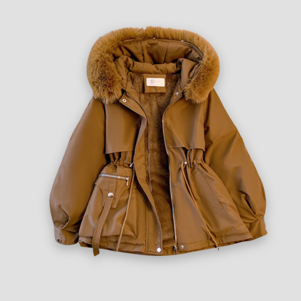 Badhie | Women’s Winter Parka Faux Fur Hooded Parka