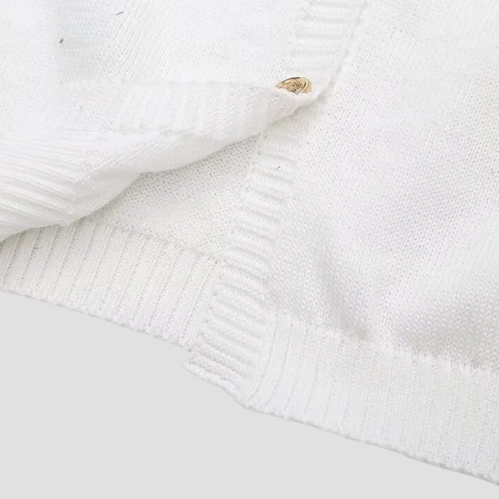 Badhie | Women’s Icon Knit Button Mini Dress