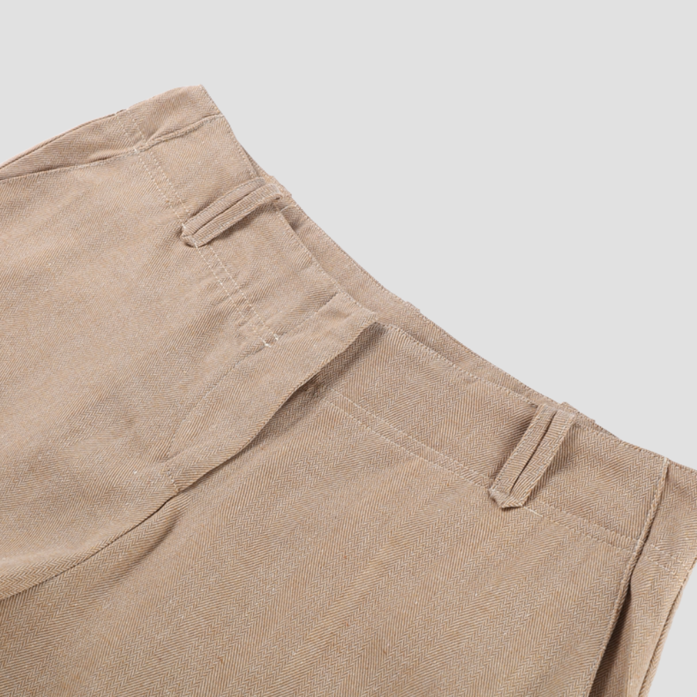 Badhie | Women’s Beige Cropped Zip Jacket & Wide-Leg Pants Set