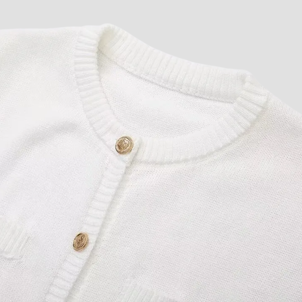 Badhie | Women’s Icon Knit Button Mini Dress