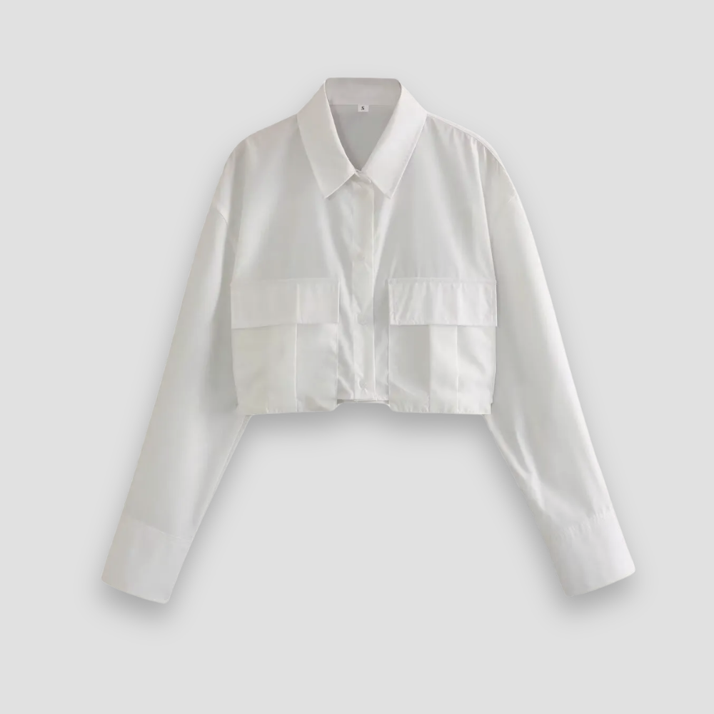 Badhie | Women's Cropped Utility Shirt