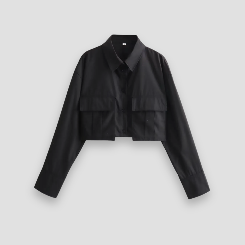 Badhie | Women's Cropped Utility Shirt