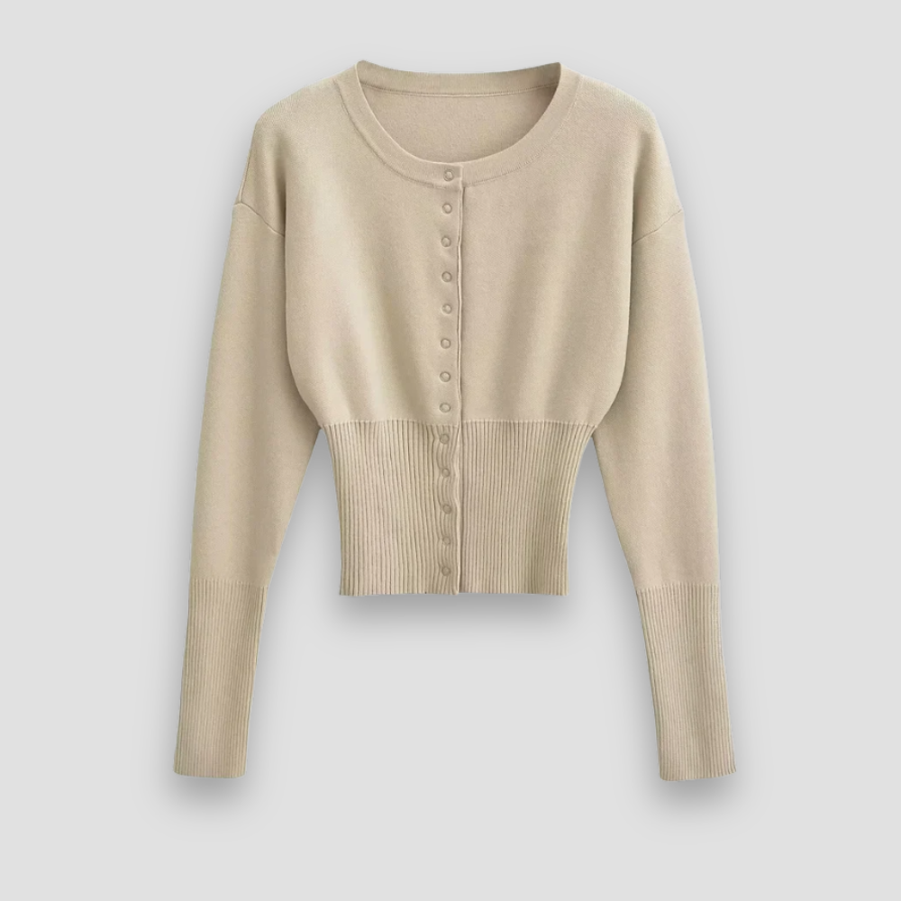 Badhie | Women’s Classic Slim-Fit Knit Cardigan