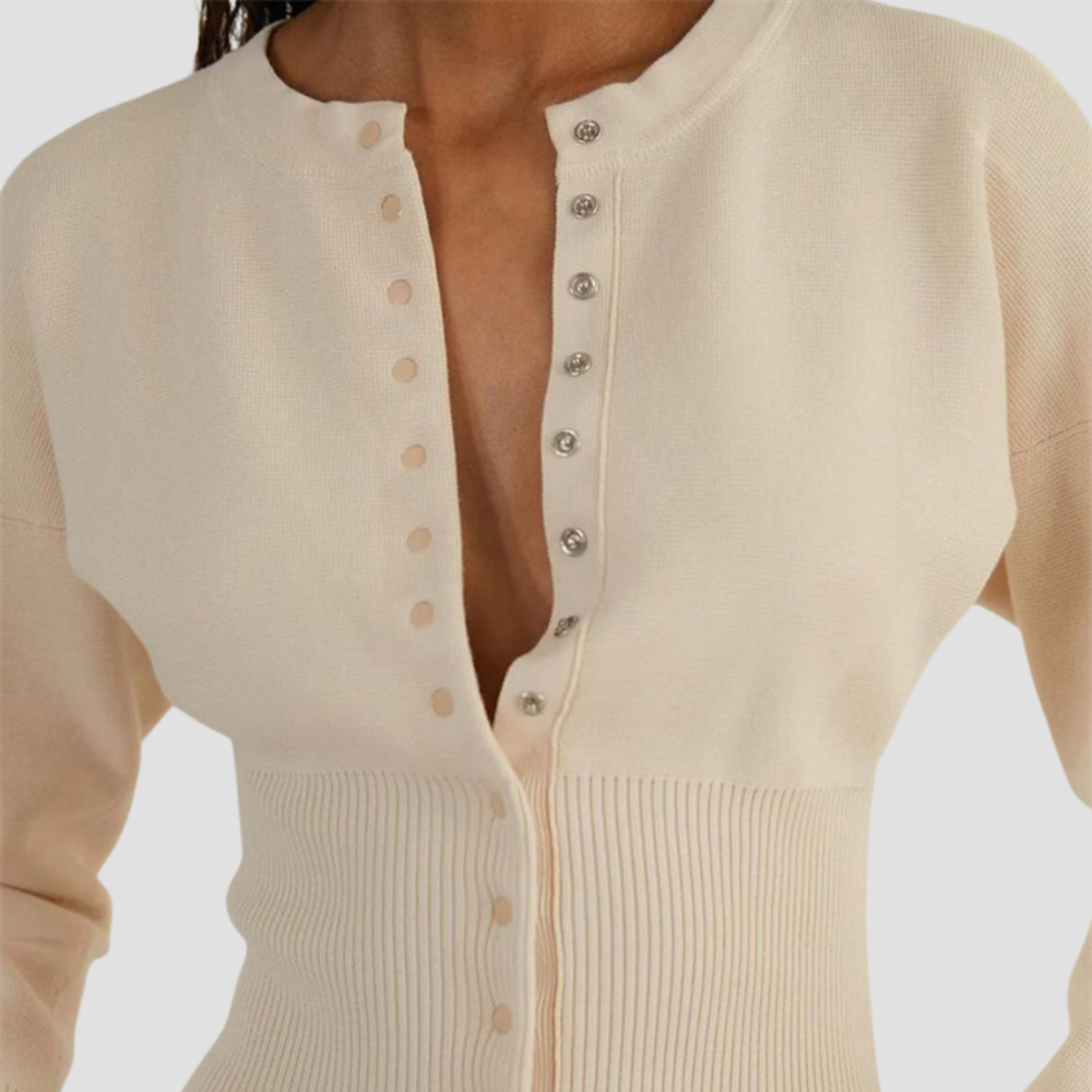 Badhie | Women’s Classic Slim-Fit Knit Cardigan