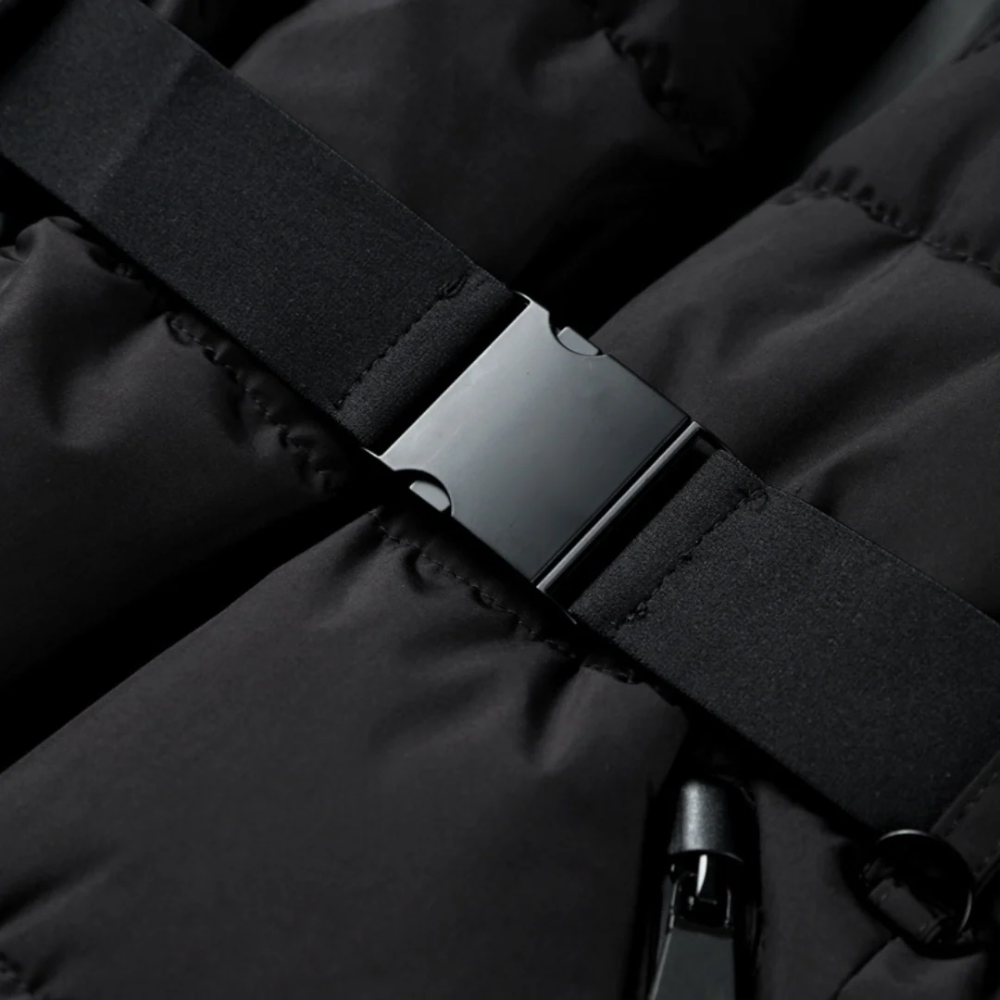 Badhie | Women’s Luxe Winter Parka Belted Down Jacket