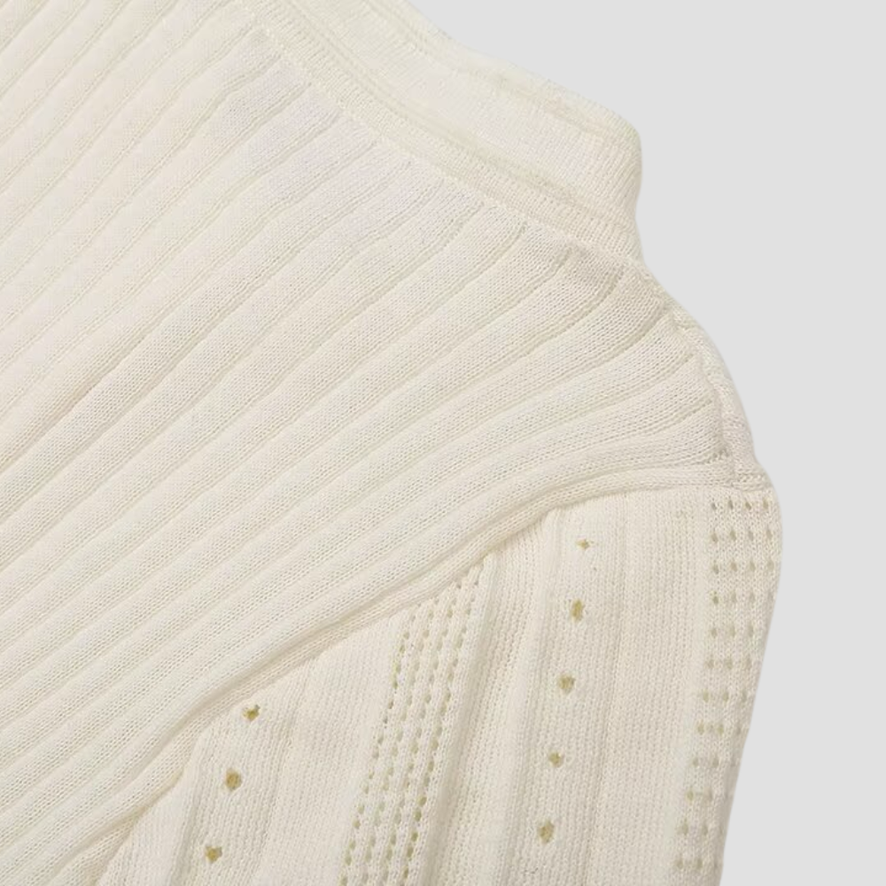 Badhie | Women’s Elegant Button-Down Knit Midi Dress