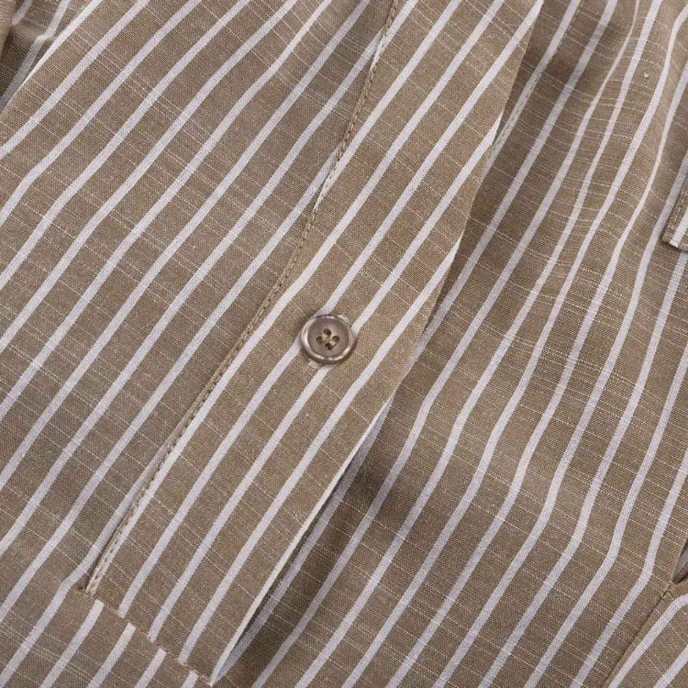 Badhie | Women's Striped Tie-Waist Blouse