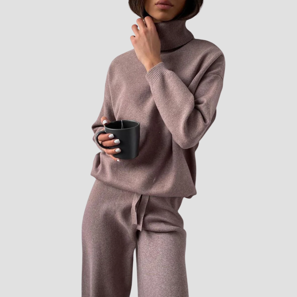 Badhie | Women’s Winter Cozy Knit Lounge Set