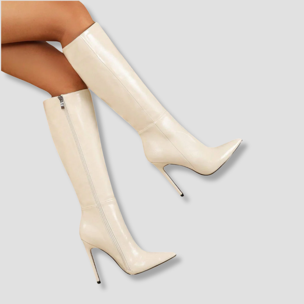 Badhie | Women’s Luxe Stiletto Knee-High Boots