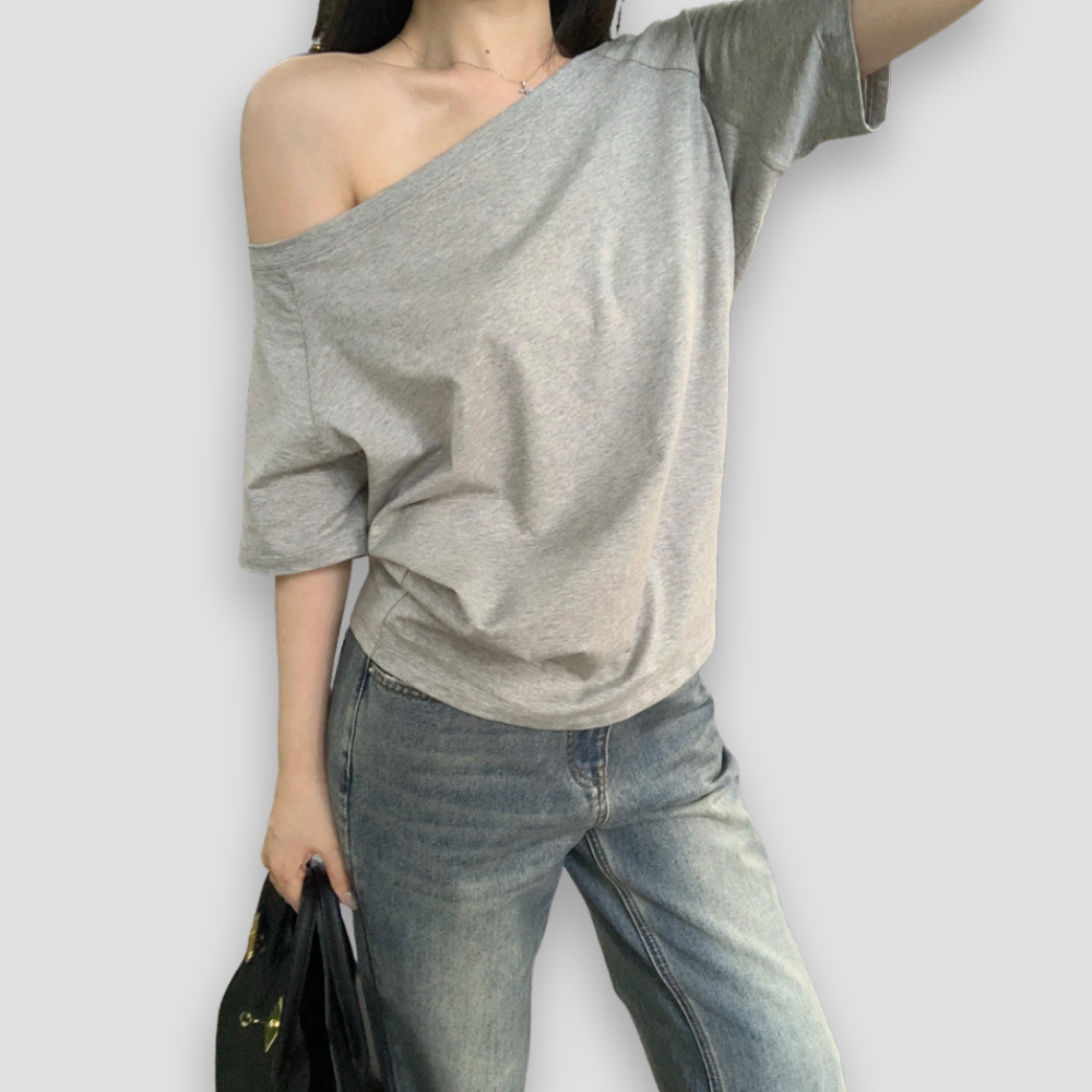 Badhie | Women’s Off-Shoulder Casual Tee