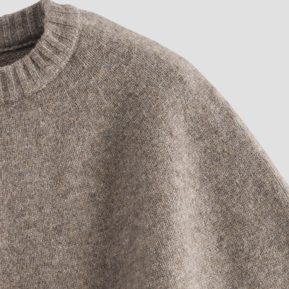 Badhie | Women’s Double-Layer Knit Cape Cardigan