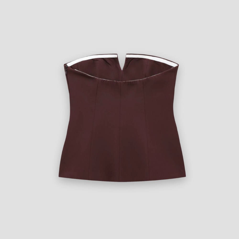Badhie | Women’s Strapless Structured Corset Top