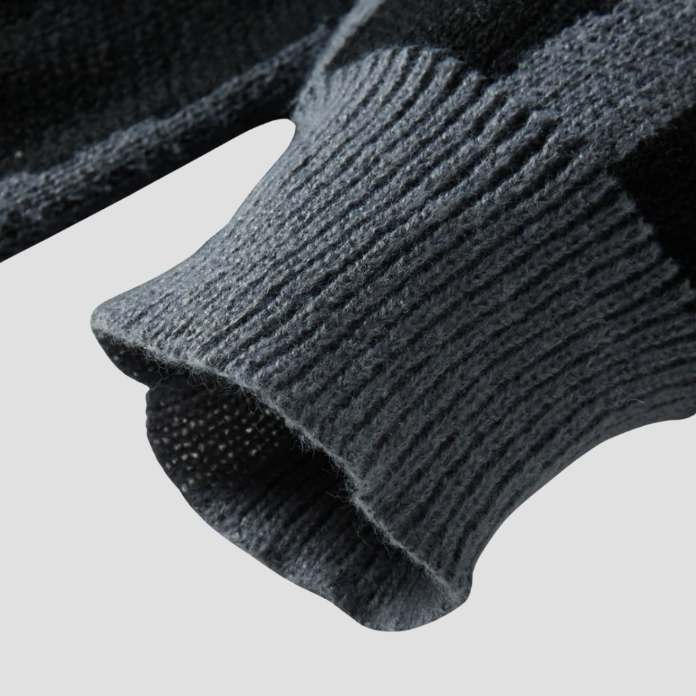 Badhie | Women’s Jumper Abstract Pattern Knit Sweater