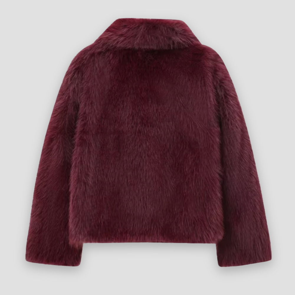 Badhie | Women’s Luxe Winter Faux Fur Short Coat