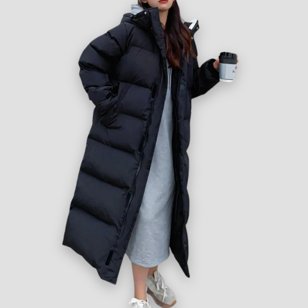 Badhie | Women’s Winter Waterproof Oversized Parka Puffer Coat with Hood