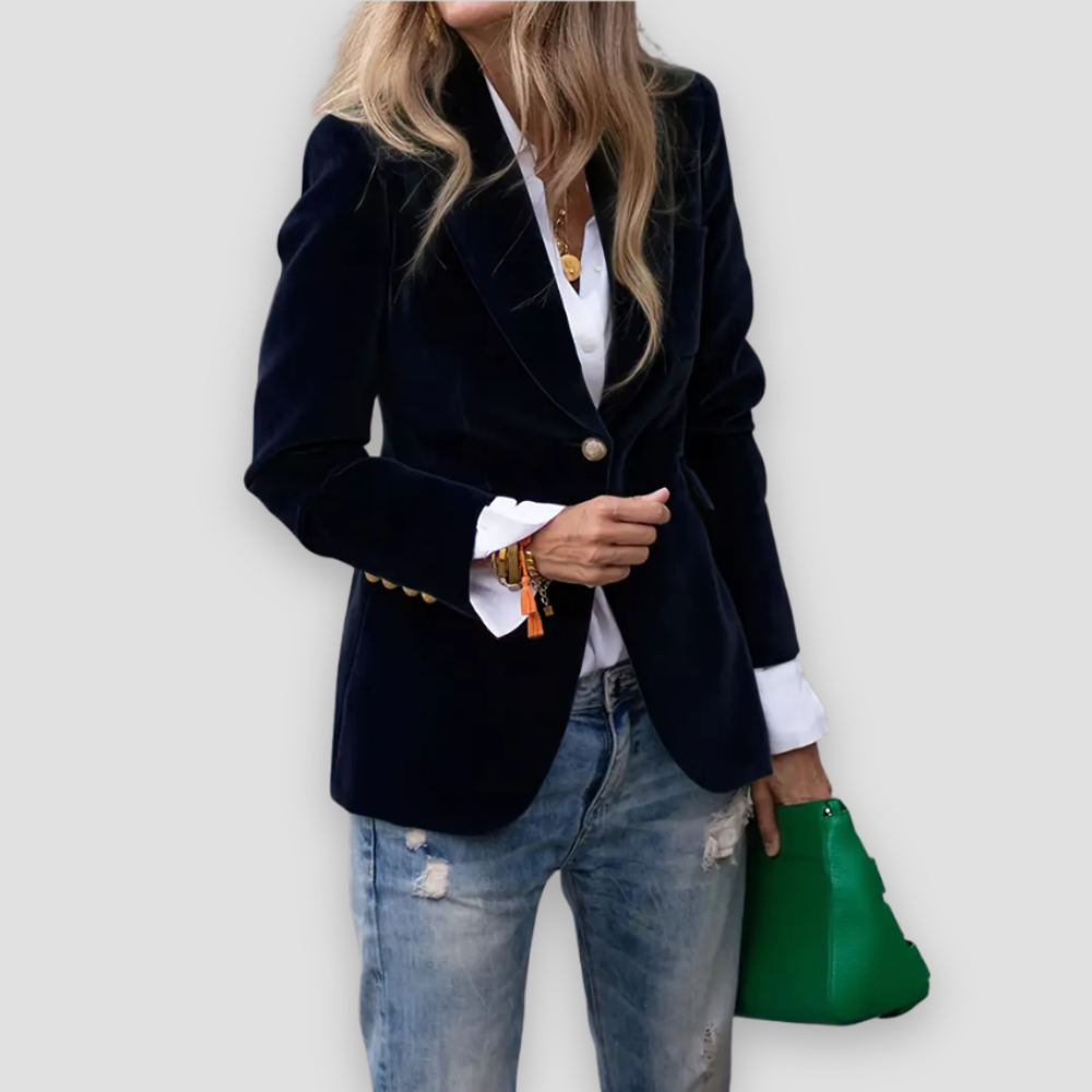 Badhie | Women’s Velvet Tailored Blazer