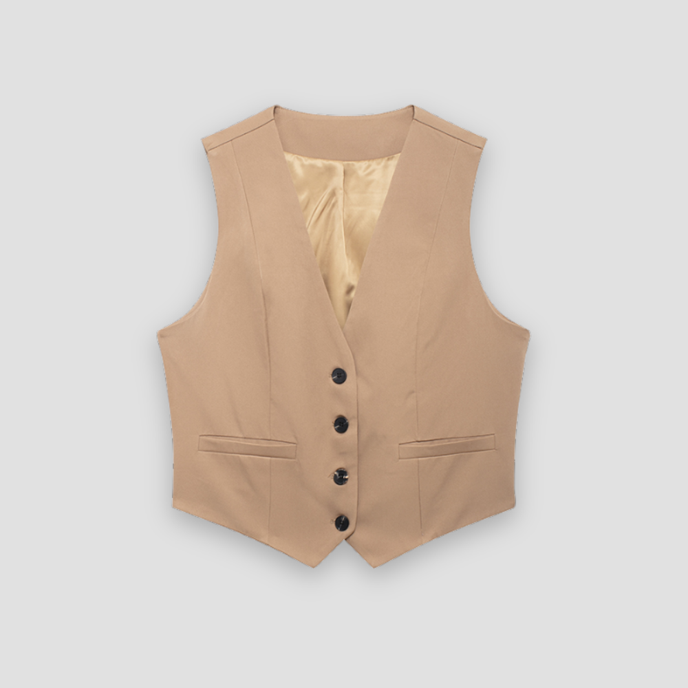 Badhie | Women’s Tailored Button Vest
