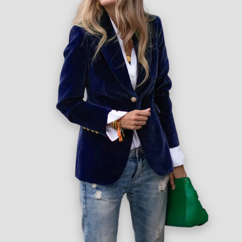 Badhie | Women’s Velvet Tailored Blazer