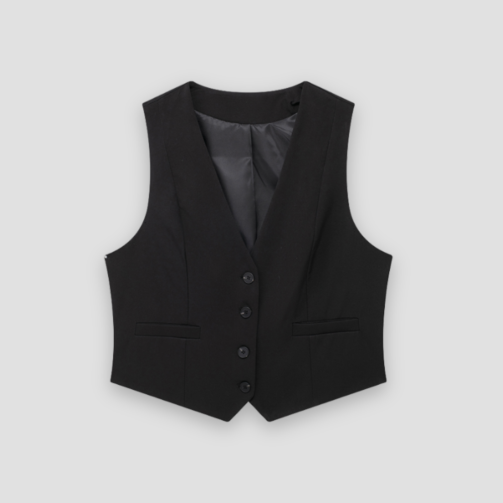 Badhie | Women’s Tailored Button Vest